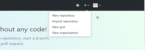 create new repository